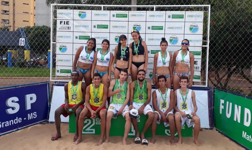 Definidos os campeões da segunda etapa do Estadual de Vôlei de Praia