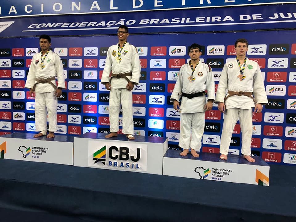 Time Judô MS Sub-18 garante quatro atletas no topo do Brasil