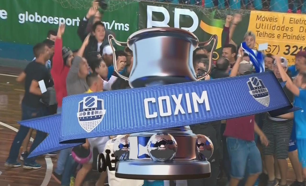 Xitão marca duas vezes e Coxim fica com o título da Copa Morena