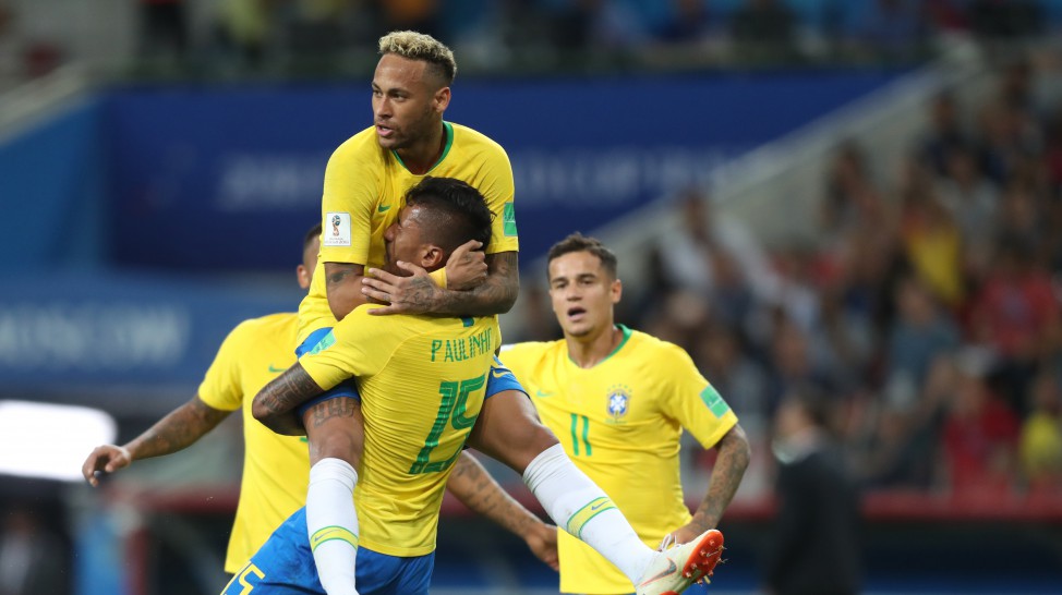 Seleção Brasileira vence a Sérvia por 2 a 0 e está nas oitavas