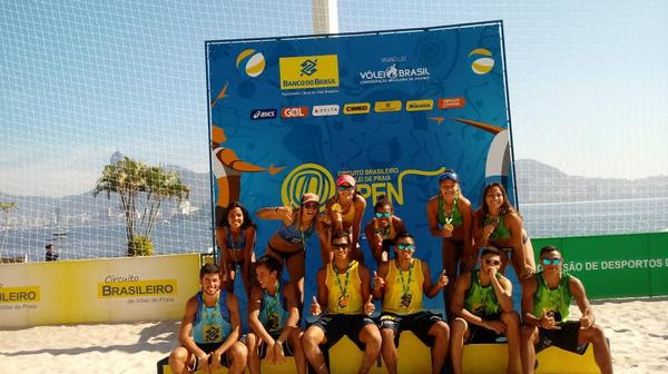 Victoria/Aninha conquistam título da segunda etapa, no RJ