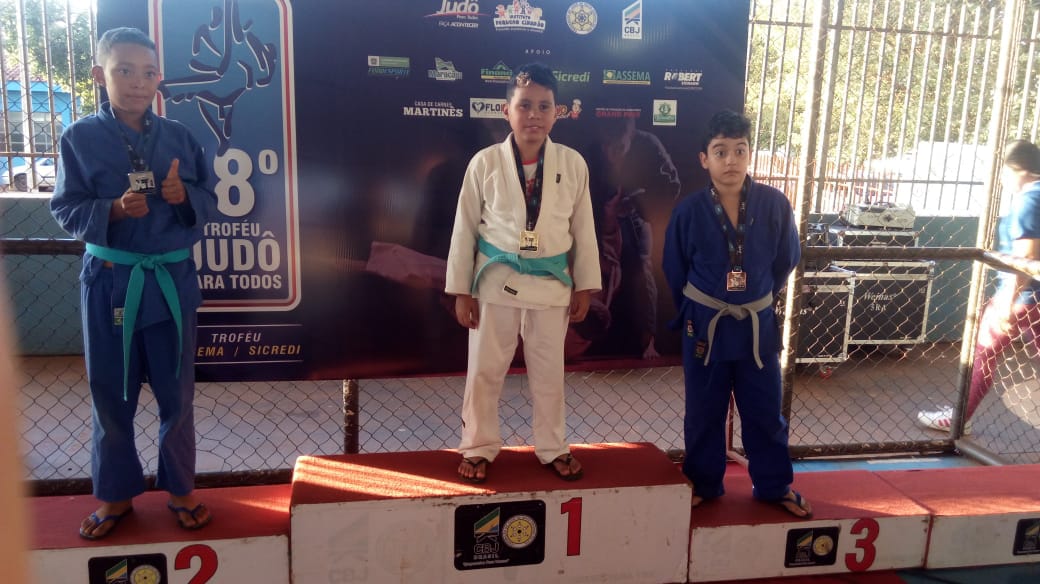 Judocas do Sesc fazem bonito na Copa Judô para Todos em Maracaju