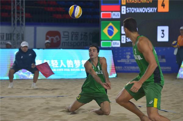 Saymon garante o bronze na etapa de Yangzhou do Circuito Mundial