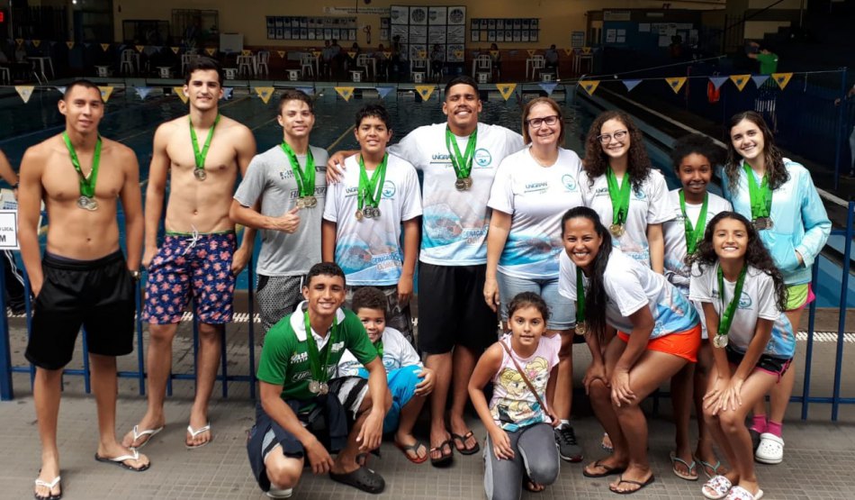 Corumbá conquista 60 medalhas no IV Circuito FEDAMS de Natação
