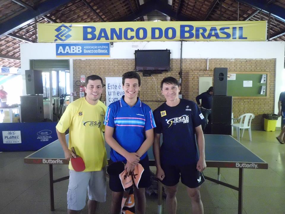 Mesatenistas da Capital participam de evento na AABB neste sábado