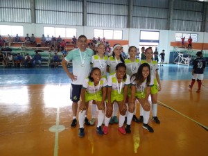 Final do futsal feminino tem hexa nos Jogos Escolares