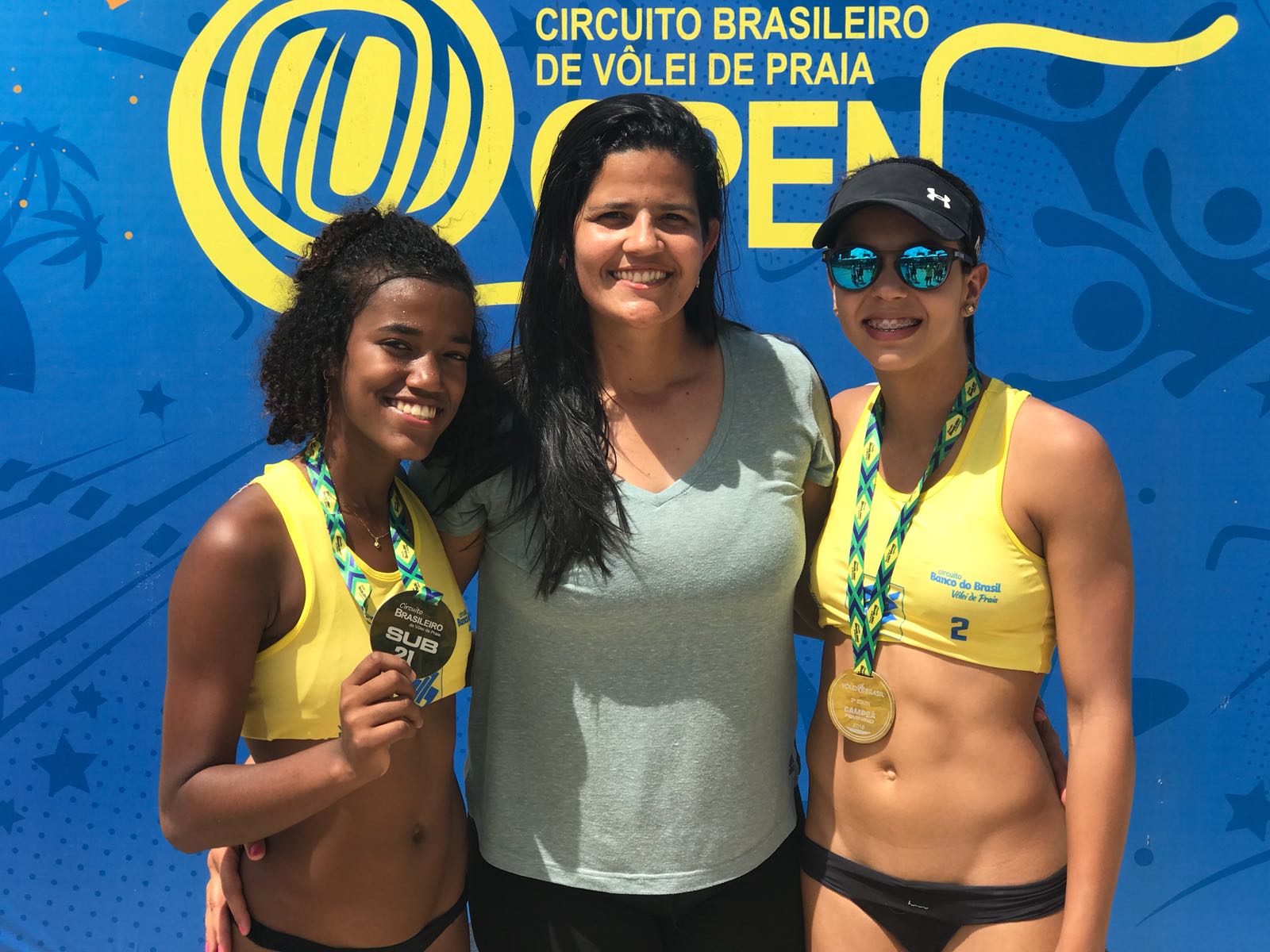 Brasileiro Sub-21 de vôlei de praia em Natal terá seis duplas de MS