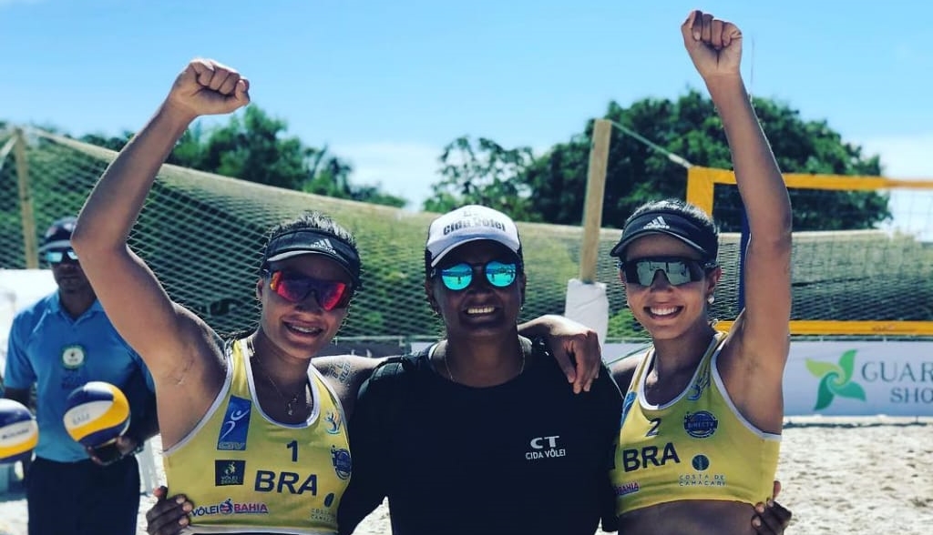 Victoria Lopes é ouro na 5ª etapa do Circuito Sul-Americano de vôlei de praia