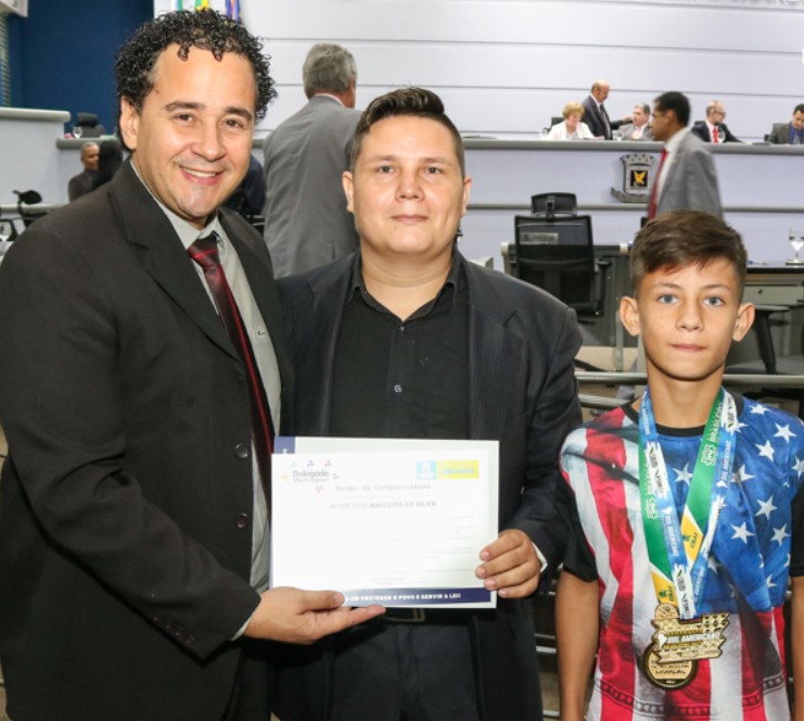 Fundador da Markes Top Team recebe Moção de Congratulação