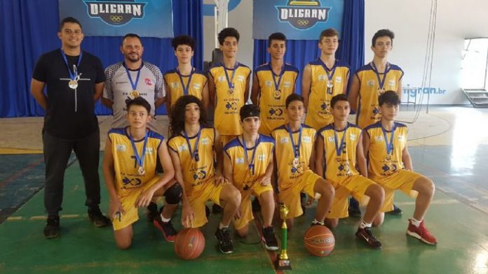 Colégio de Rio Brilhante garante título do Estadual de Basquetebol Sub-15