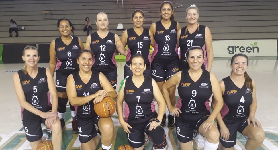 Abaf-MS é ouro no Open Máster de Basquete de Brasília