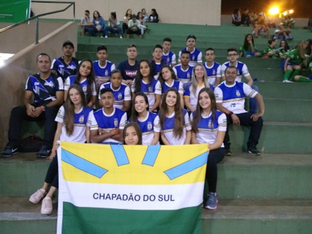 Jovens de Chapadão do Sul participam de Jogos Escolares