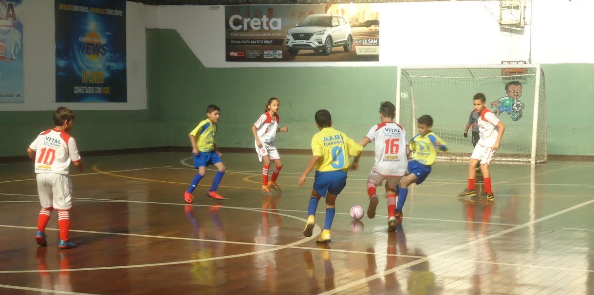Cinco jogos marcam rodada da 6ª Copa Pelezinho Estadual
