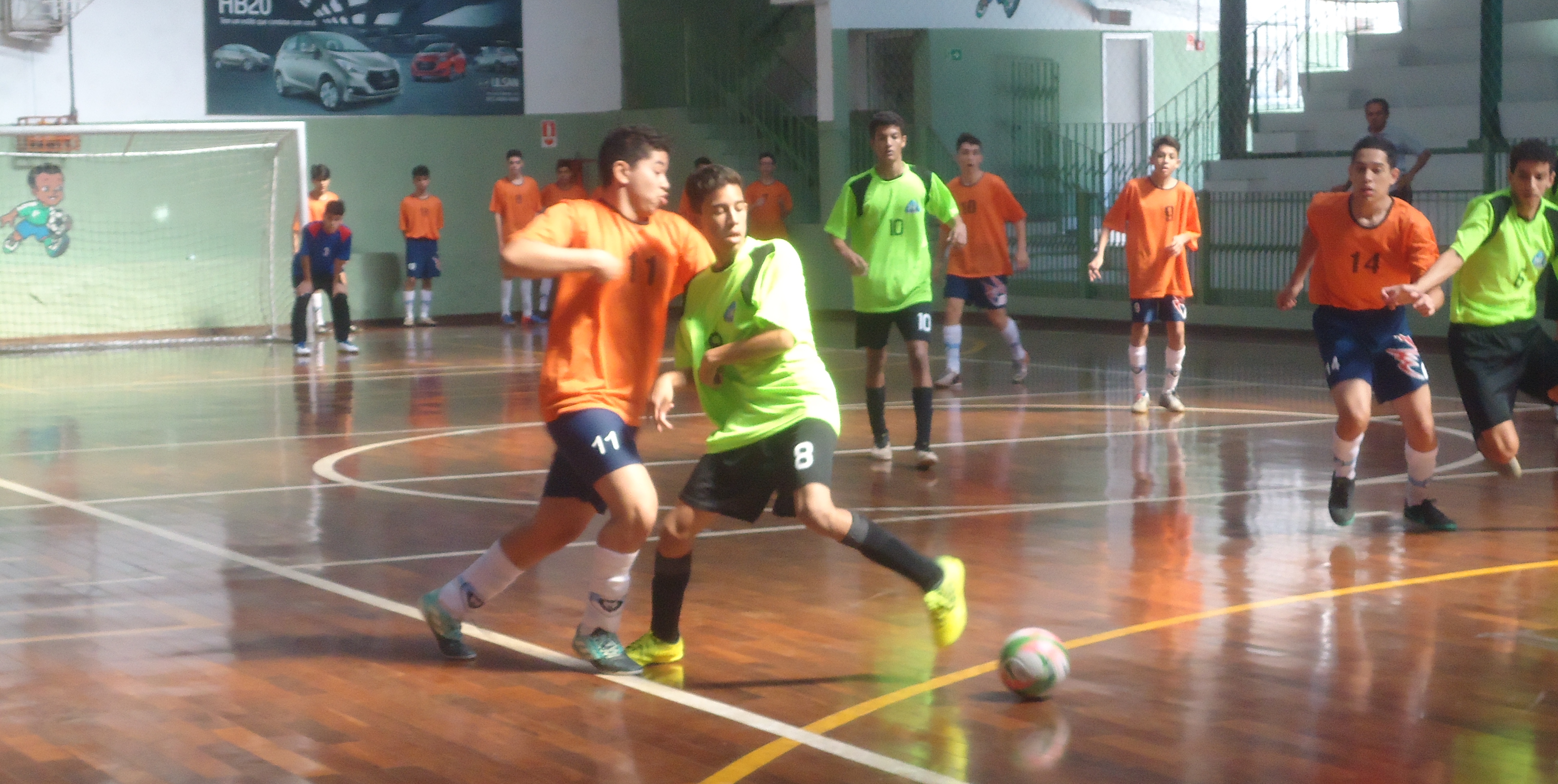 Três jogos movimentam rodada da Copa Pelezinho Ensino Médio