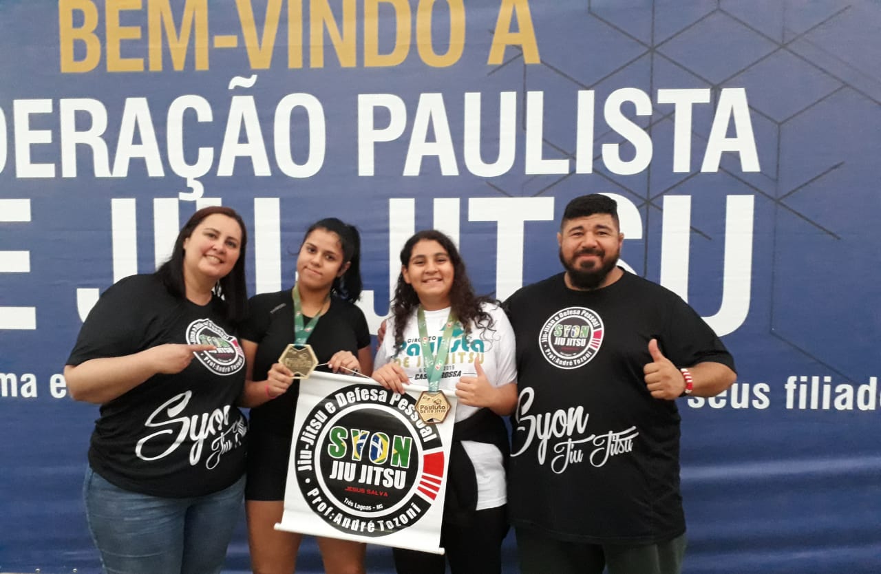 Syon Jiu-Jitsu conquista três medalhas em etapa do Circuito Paulista