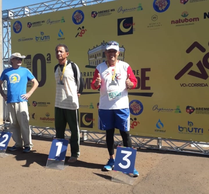 Camapuense vai ao pódio em maratona na capital