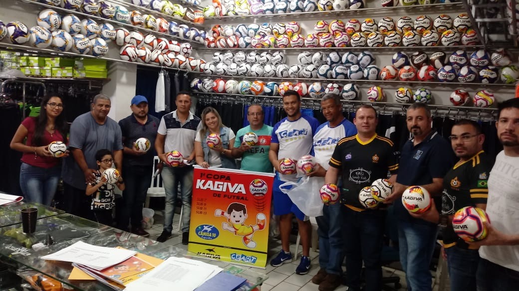 Definidos os grupos da primeira fase da Copa Kagiva