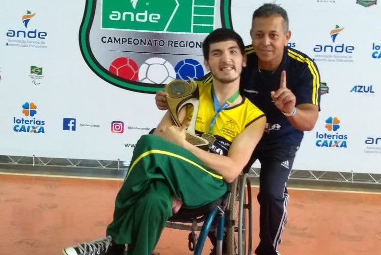 Paratleta três-lagoense é medalha de ouro no Campeonato Regional de Bocha Paralímpica