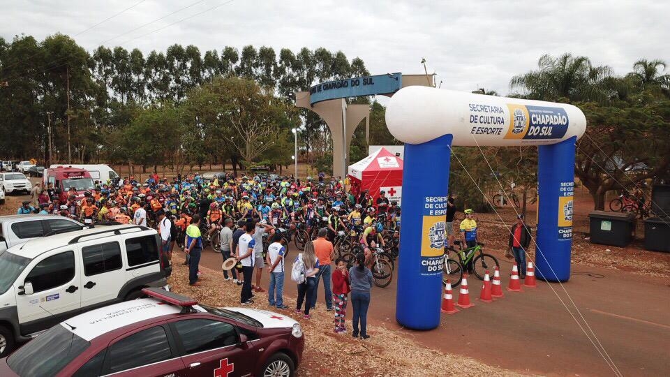 Etapa do 1º GP de XCM movimentou 300 ciclistas em Chapadão