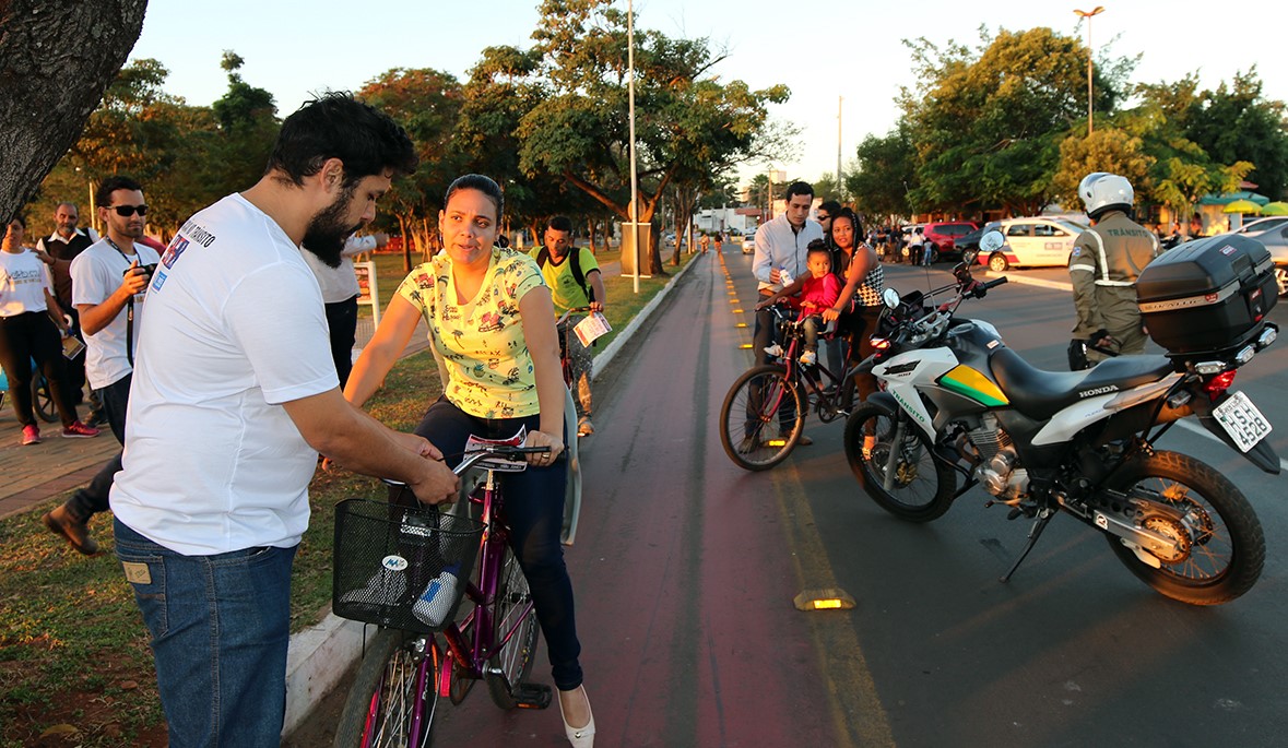 Ciclistas três-lagoenses aprovam projeto de blitz educativa