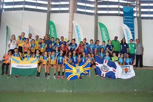 Sul-chapadenses conquistam vice-campeonato no handebol feminino