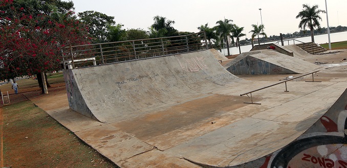 Três Lagoas analisa possibilidade de retirar a pista de skate da Lagoa Maior﻿