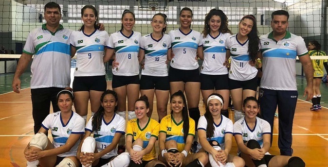MS encara Roraima pela semifinal do Brasileiro de Seleções Sub-18 de vôlei