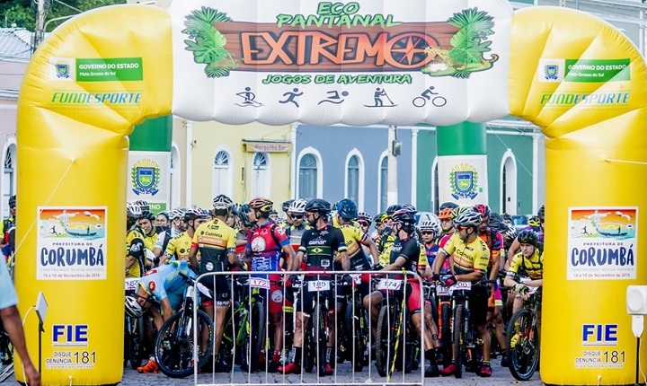 MTB reúne iniciantes e profissionais no Eco Pantanal
