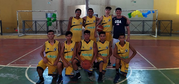 Funlec fatura o título do 1º Encontro Internacional de Basquete Sub-14 