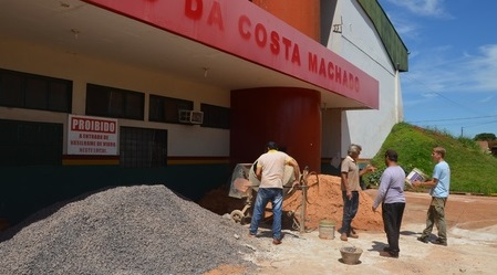 Ginásio Olegário recebe reforma e modernização em Sidrolândia