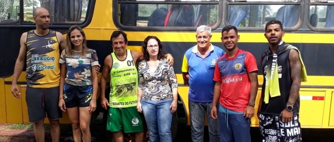 Sul-chapadenses se destacam em torneio de futevôlei em Goiás