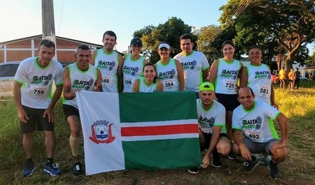 Equipe BaitaPasso representa Bataguassu em prova de corrida de rua