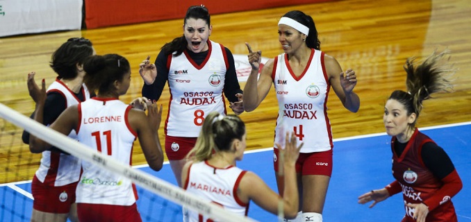 Jogadoras do Osasco Audax/São Cristóvão Saúde dão aula online de zumba