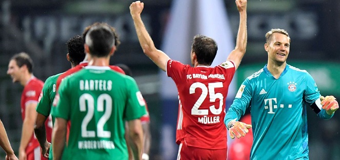 Bayern vence Bundesliga dom duas rodadas de antecedência