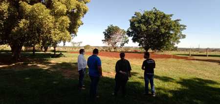 Prefeito de Sidrolândia anuncia construção de quatro quadras esportivas