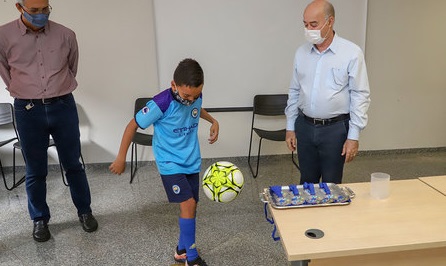 Funael premia participantes do 'Futebol Freestyle Em Casa'