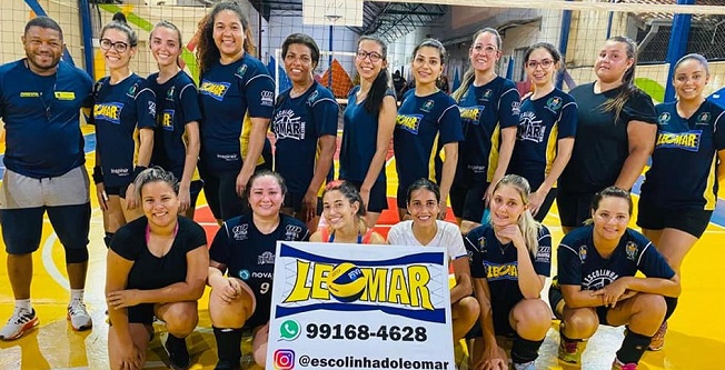 Escolinha Leomar de Voleibol participa de competição virtual