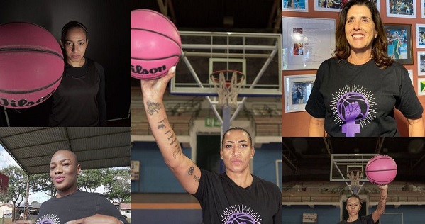 Movimento busca igualdade, apoio e visibilidade no basquete﻿ feminino