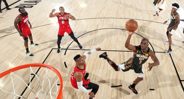 NBA: Thunder vence Rockets e leva duelo para sétimo jogo