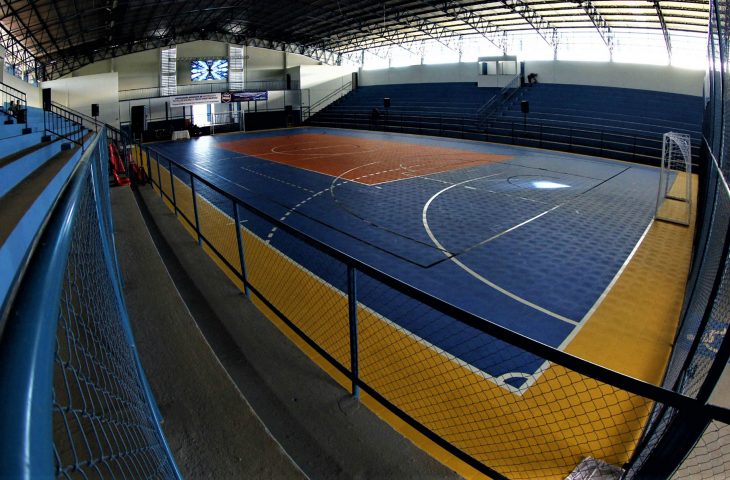 Em Aquidauana, obra de ginásio municipal é concluída