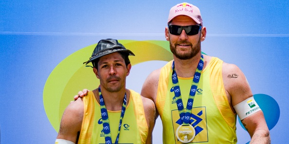 Alison e Álvaro Filho ficam com título do Circuito Brasileiro