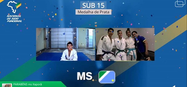 MS conquista três pódios no Nacional de Judô Funcional
