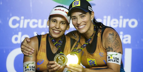 Ágatha e Duda vencem 4ª etapa do Circuito Brasileiro 20/21