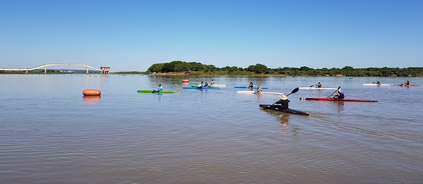 Corumbá sedia Brasileiro de Canoagem com atletas de todo o país