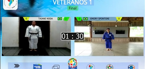 Sensei do Sesc MS é prata no Sul-americano de Judô Funcional