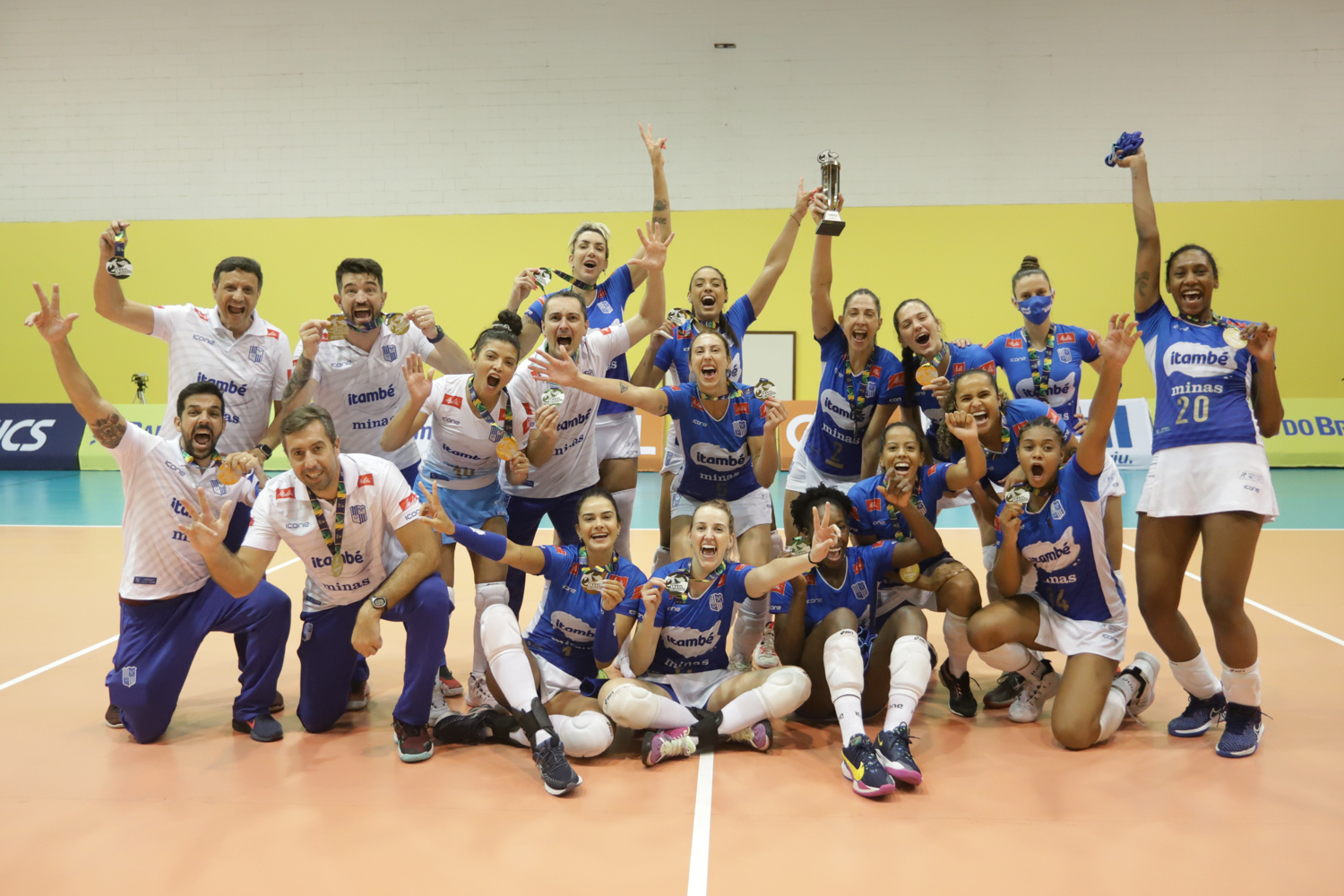  Itambé/Minas vence Dentil/Praia Clube e é campeão da Copa do Brasil