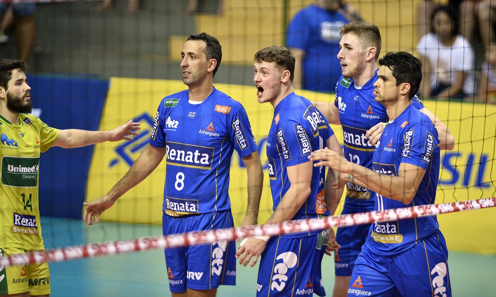Vôlei Renata recebe Azulim/Gabarito/Uberlândia nesta quinta-feira