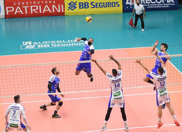 Superliga: EMS Taubaté Funvic vence o Vôlei Renata