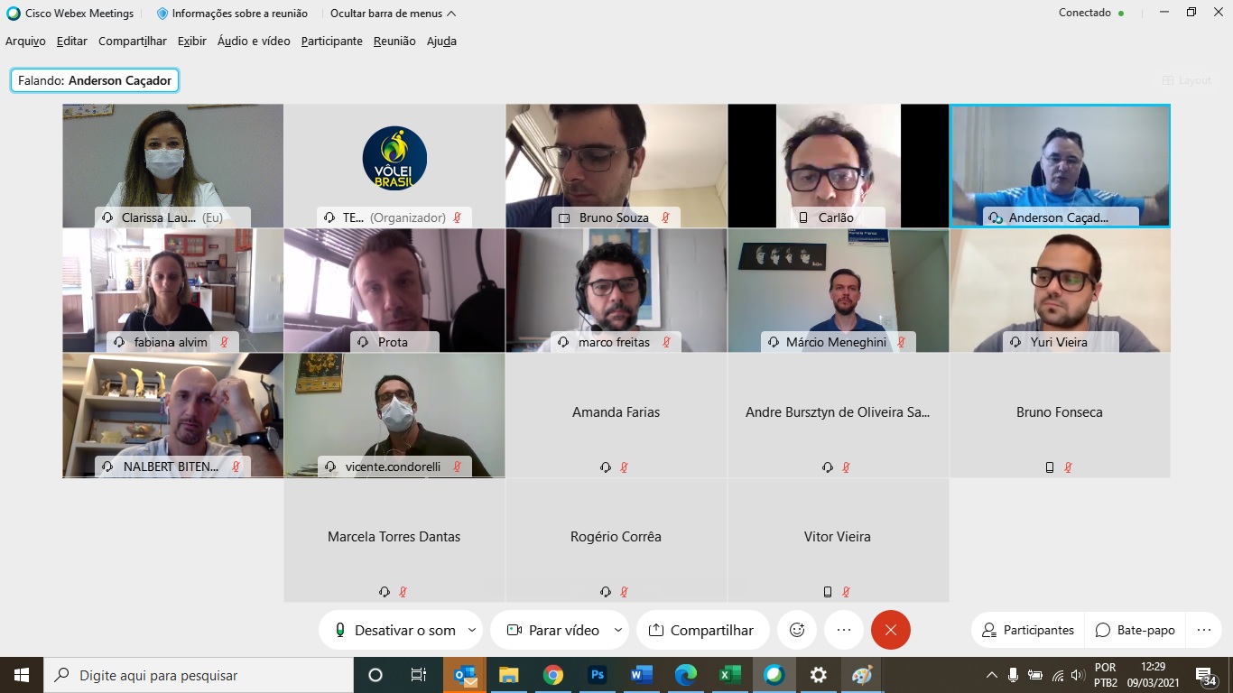 CBV e Grupo Globo participam de reunião sobre o desafio