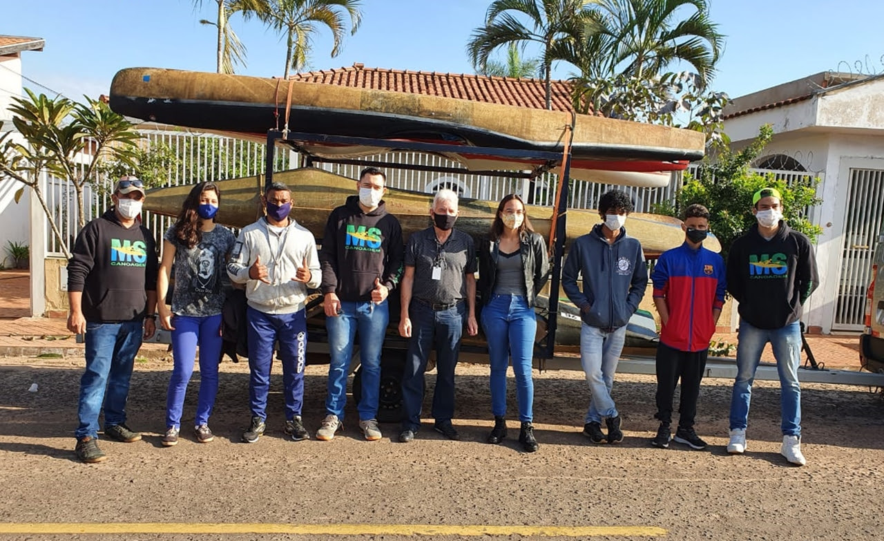 Canoístas de MS disputam Campeonato Brasileiro de Descida Sprint